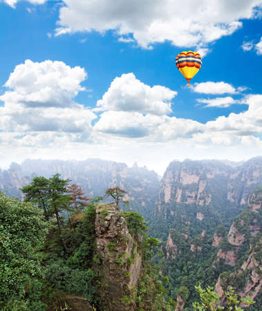 The breathtaking landscape in ZhangJiaJie a national park in China 
の写真素材