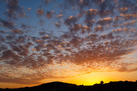 the beautiful sunset in Cabo San Lucas, Mexicoの写真素材