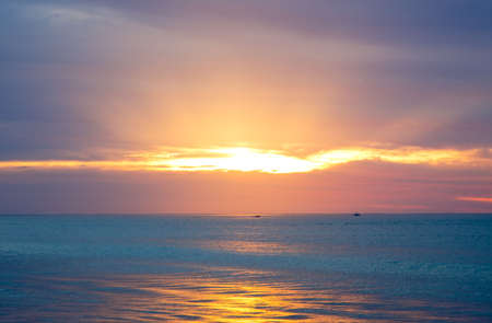 the beautiful sunrise in Cabo San Lucas, Mexicoの写真素材