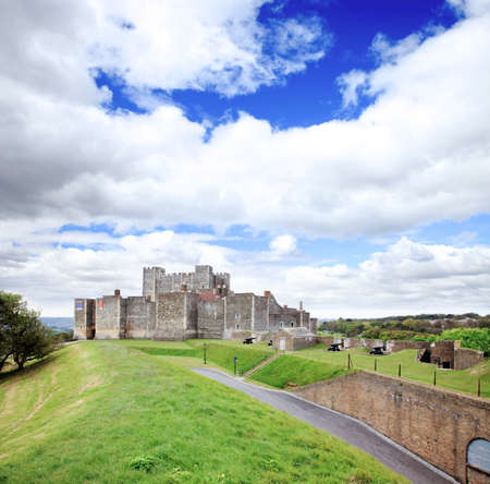 The Dover Castle in south east England UK の写真素材