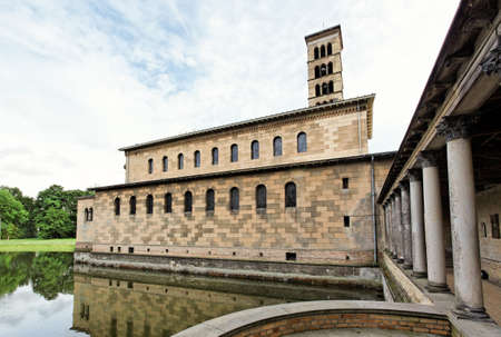 A church in Potsdam Germany on UNESCO World Heritage listのeditorial素材
