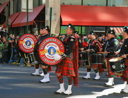 The Saint Patrick Day Parade in New York Cityのeditorial素材