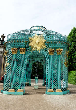 Sanssouci Palace in Potsdam Germany on UNESCO World Heritage listのeditorial素材