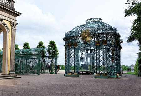Sanssouci Palace in Potsdam Germany on UNESCO World Heritage listのeditorial素材