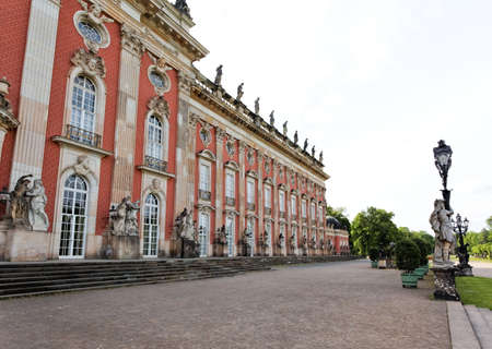 The New  Palace in Potsdam Germany on UNESCO World Heritage listのeditorial素材