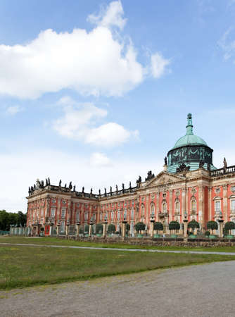 The New  Palace in Potsdam Germany on UNESCO World Heritage listのeditorial素材