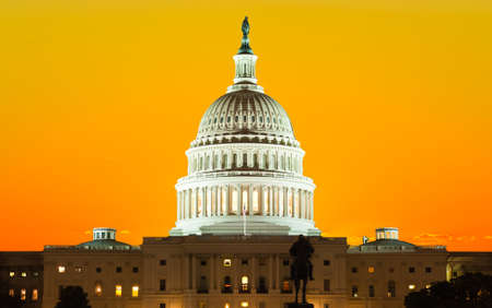 United States Capitol Building in Washington DCの写真素材