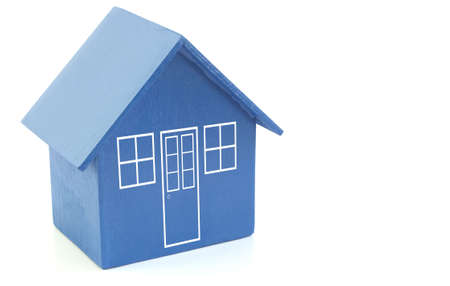 Model house with copy spaceの写真素材