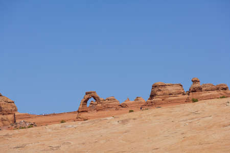 Red Rock Formations And Dramatic Landscapes Near Moab Utah - Delicate Arch
