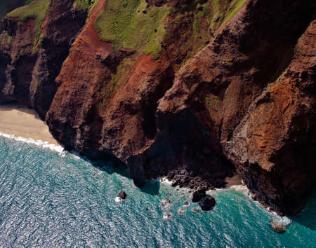 Kauai, Hawaii. The Beautiful Na Pali Coastの写真素材