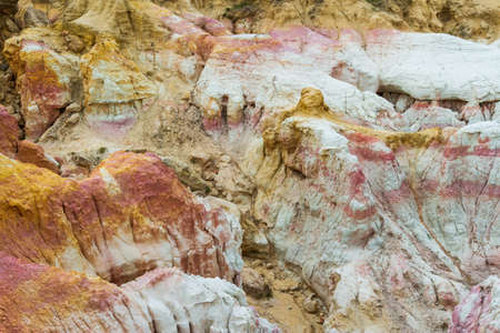 The Calhan Paint Mines. Unique and Colorful Ancient Geological Site in Colorado.
