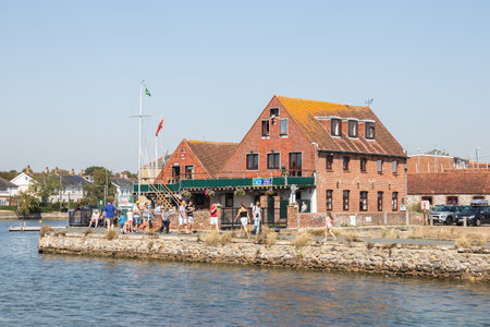 09/02/2019 Emsworth, Hampshire, UK Emsworth sailing club in Emsworth, Hampshireのeditorial素材