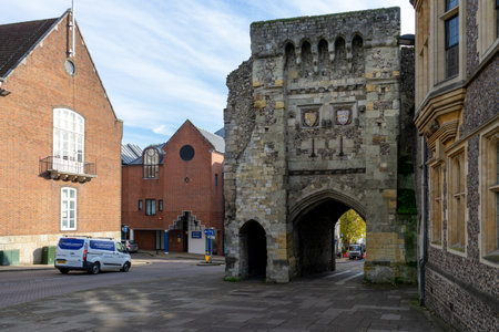 11/06/2019 Winchester, Hampshire, UK the Westgate Winchester, hampshire, UKのeditorial素材