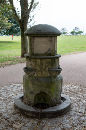 A victorian community water fountain, Southsea, Portsmouthの写真素材