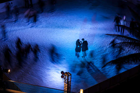 Frozen moment in time, Cosmopolitan, Las Vegas, Nevadaの写真素材