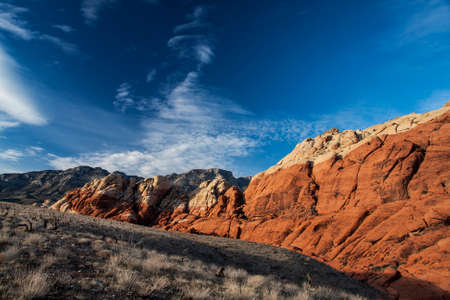 Red Rock Canyon, Las Vegas, Nevadaの写真素材