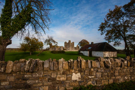 Bective Abbey, Monastic ruins, Meath, Irelandのeditorial素材