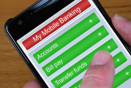 Online Bankingの写真素材