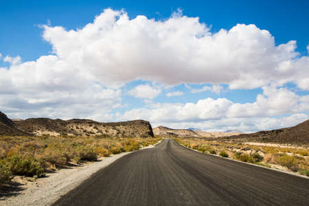 Red Rock Canyon State Park features scenic desert cliffs, buttes and spectacular rock formations. The park is located where the southernmost tip of the Sierra Nevada converges with the El Paso Mountains.の写真素材