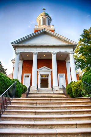St Paul's Memorial Church on the campus of historic University of Virginia.