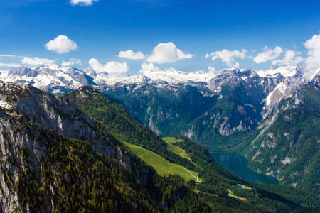 Beautiful view of the European Alps の写真素材