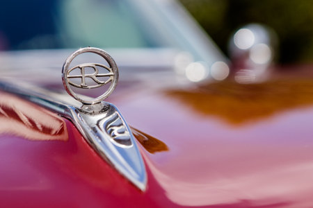 Laupheim, Germany - September 24, 2017: Buick Riviera oldtimer car at the US Car Meeting event on September 24, 2017 in Laupheim, Germany.のeditorial素材