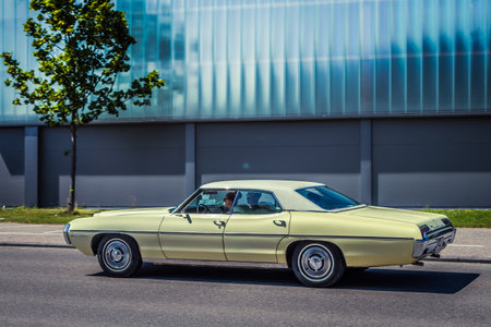 Heidenheim, Germany - July 8, 2018: Pontiac Executive at the 2. Oldtimer day in Heidenheim an der Brenz, Germany.のeditorial素材