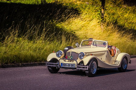 Heidenheim, Germany - July 8, 2018: 1984 Madison Roadster at the 2. Oldtimer day in Heidenheim an der Brenz, Germany.のeditorial素材