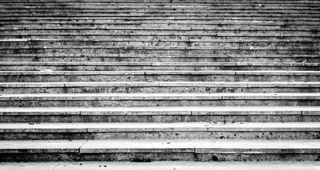 Old, majestic, grand, granite stone staircase leading up texture. Photo of giant stone steps leading...