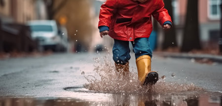 A Little Boys Wet and Wild Exploration, Generative AIの素材