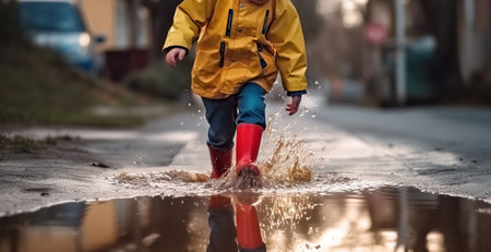 A Little Boys Wet and Wild Exploration, Generative AIの素材