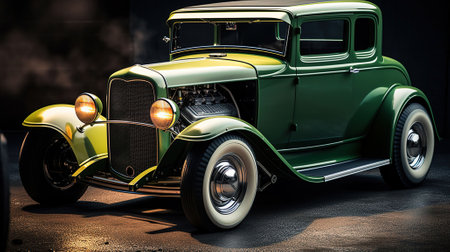 Rev Up Your Engines, The Ultimate Guide to Building a Hot Rod from Scratch, Generative AIの素材