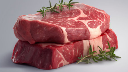 Exploring the Rich World of Raw Meat and Culinary Delights. Generative AIの素材