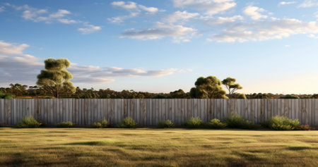 Sleek Lines, Secure Borders. Innovations in Modern Fence Construction. Generative AIの素材