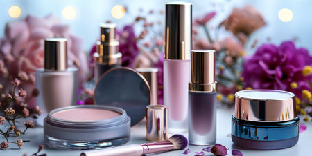 The Art of Indulgence Through an Elegant Set of Decorative Beauty Itemsの素材