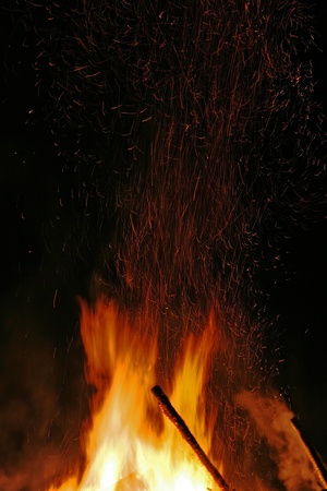 Dangerous sparksの写真素材