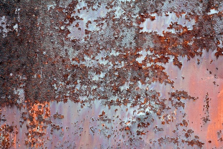 Background - a rusty metal sheet
