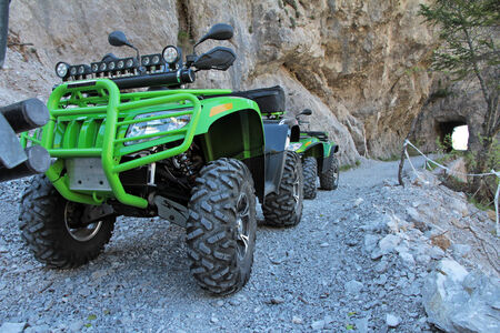 With the ATVs on the Tremalzo