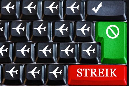 Strikes in aviation - pilots' strike - strike by flight attendants