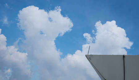 Sky and deckの写真素材