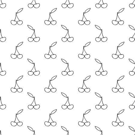 Raspberry hand drawn doodle style seamless pattern. textile, wallpaper, wrapping paper, berries, fruits monochromeの写真素材