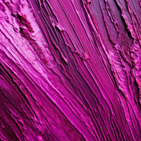 abstract background with drips of mad magenta acrylic paintの素材