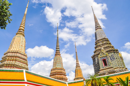 Beautiful temple in Thailandの写真素材