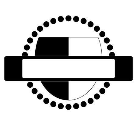 Logo on white background. Vector illustration.のイラスト素材