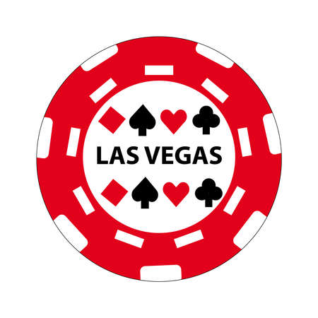 Chip on white background. Vector illustration.のイラスト素材