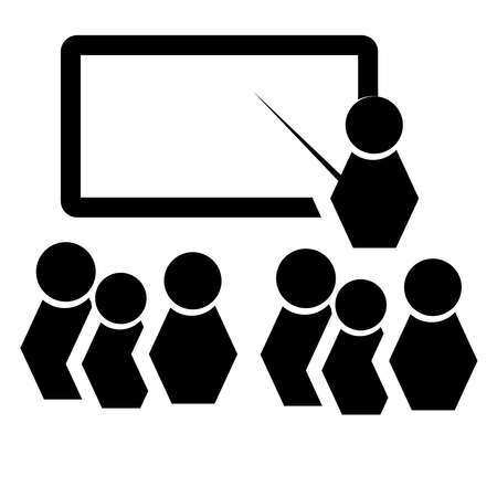 business people meeting, conference a recruit iconのイラスト素材