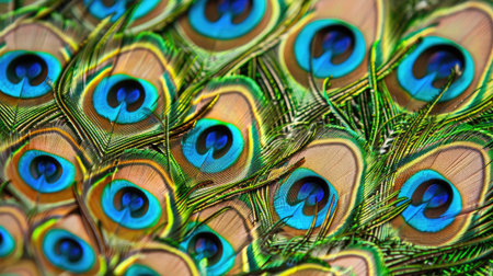 Peacock feather peacock tail detailの素材