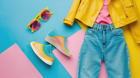 Style and fashion compositionの素材