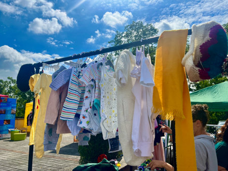 TEPLICE, CZECH REPUBLIC, 01.09.23: Charity Fair on the Letna.のeditorial素材