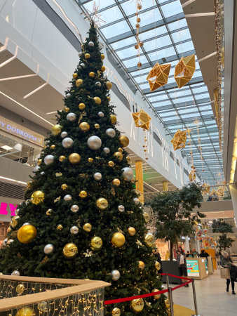 TEPLICE, CZECH REPUBLIC - 12.11.2022: Galeria Teplice Shopping Centerのeditorial素材